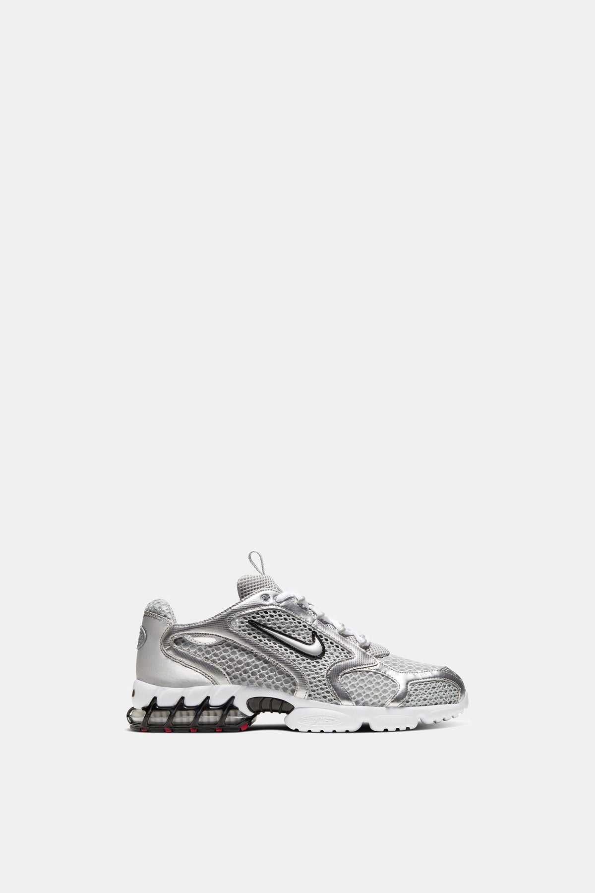 Nike Air Zoom Spiridon Cage Metallic Silver Nike Air Zoom Spiridon