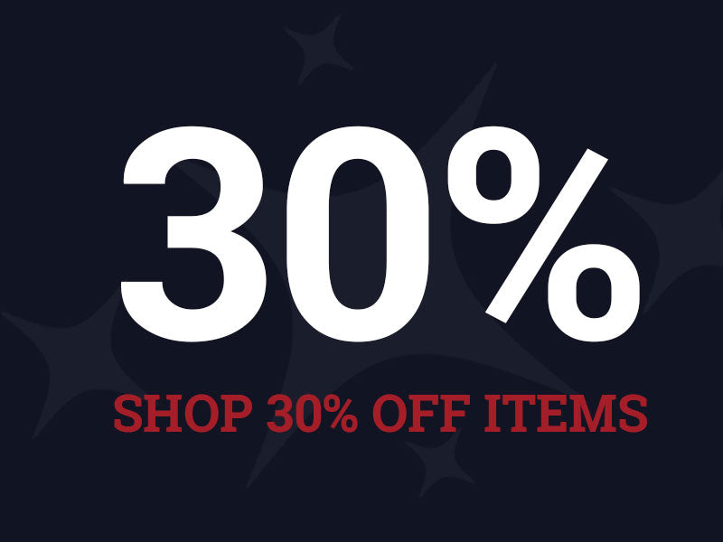 30% OFF - JULY 4