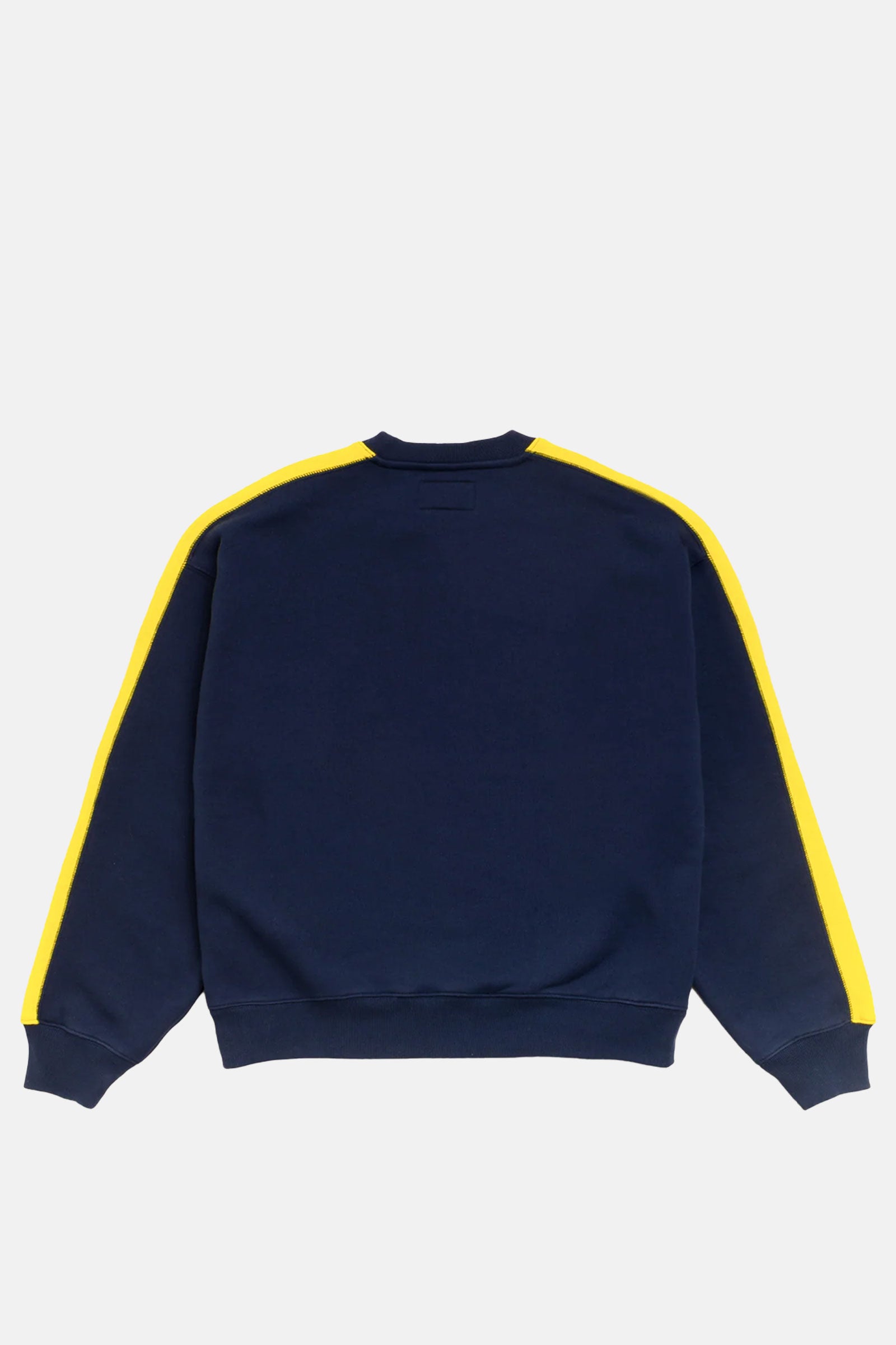 Paneled Stripe Crew