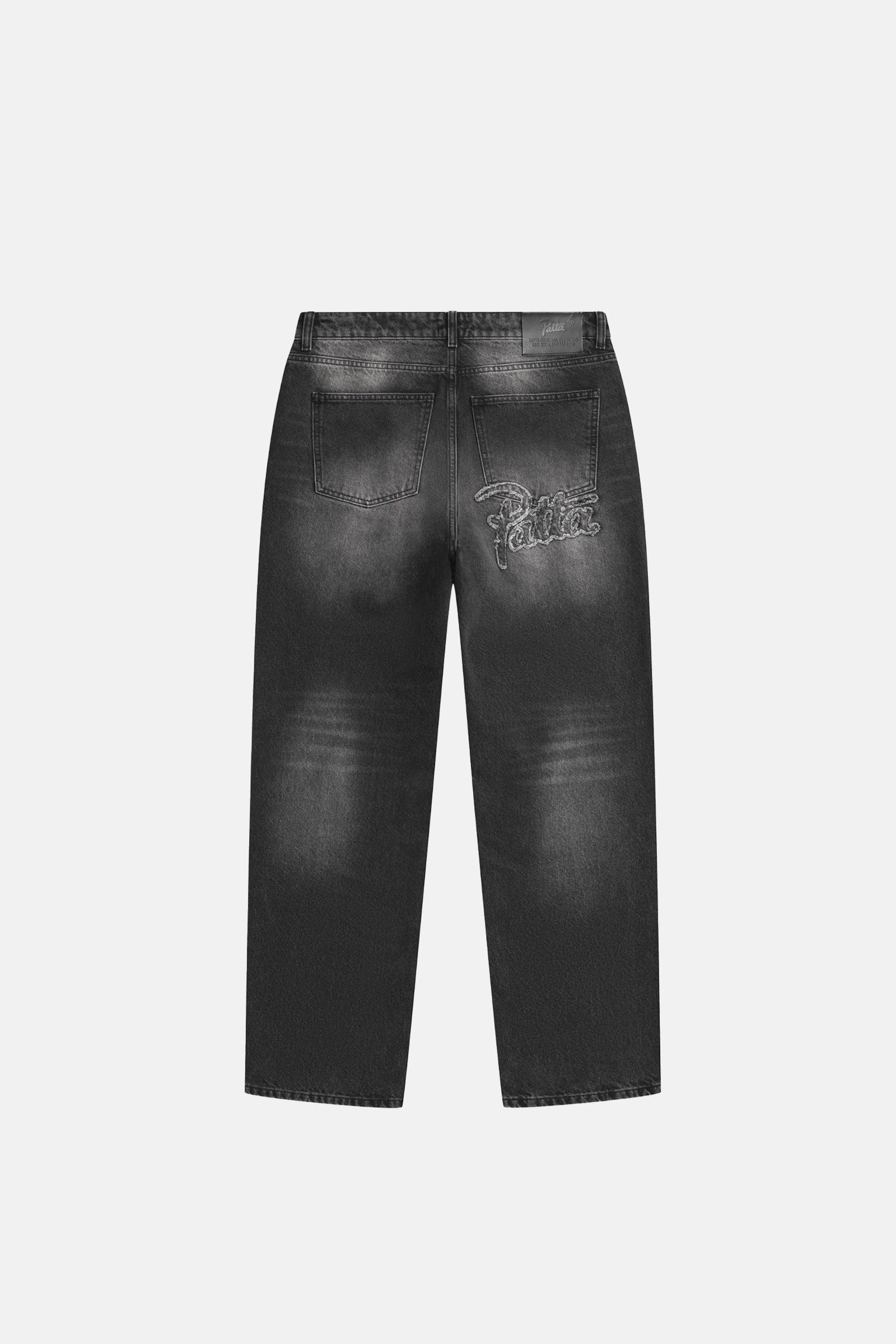 Patta Dark Dirty Whiskers Baggy Denim Pants
