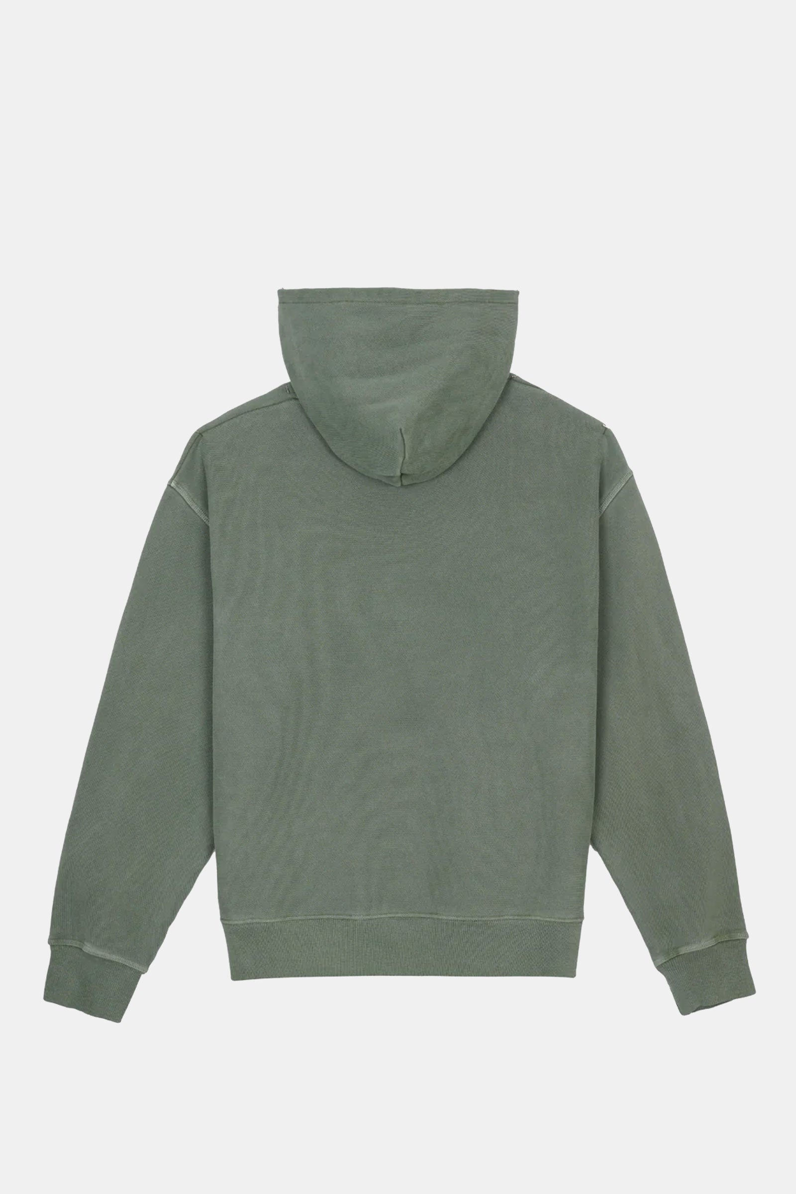 3D Embroidered Logohead Garment Dyed Hoodie