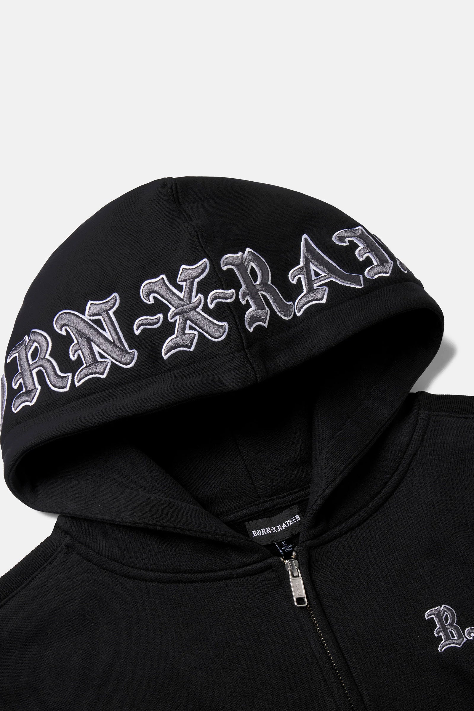 Sport Stripe Zip Up Hoodie
