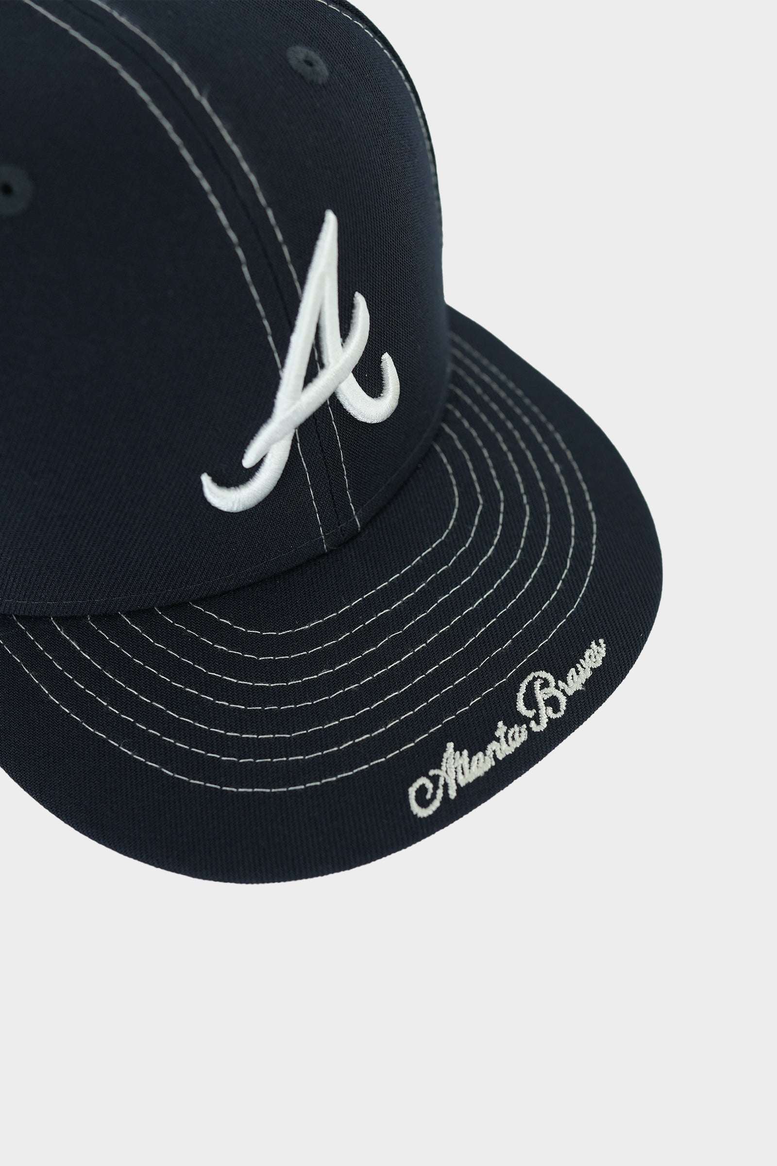Atlanta Braves Contrast Stitch 59Fifty Fitted Cap