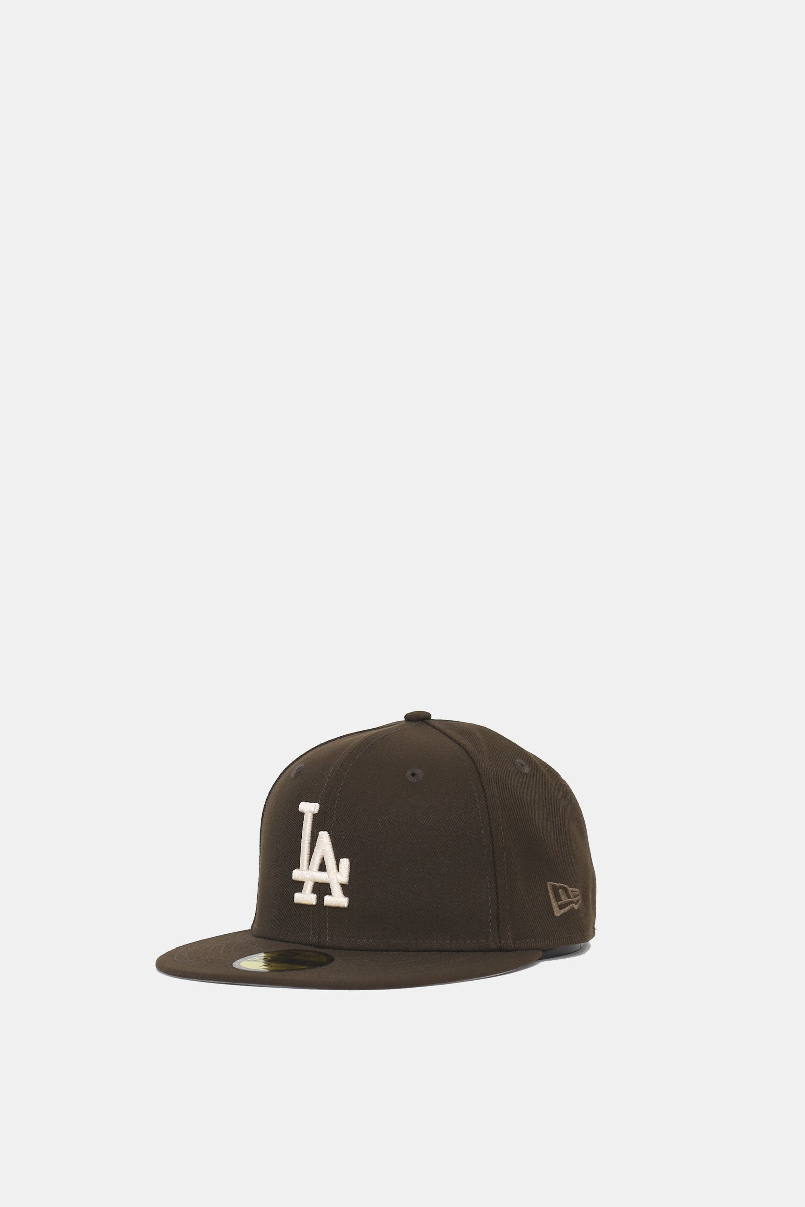 Los Angeles Dodgers Ivory Logo 59Fifty Fitted Cap