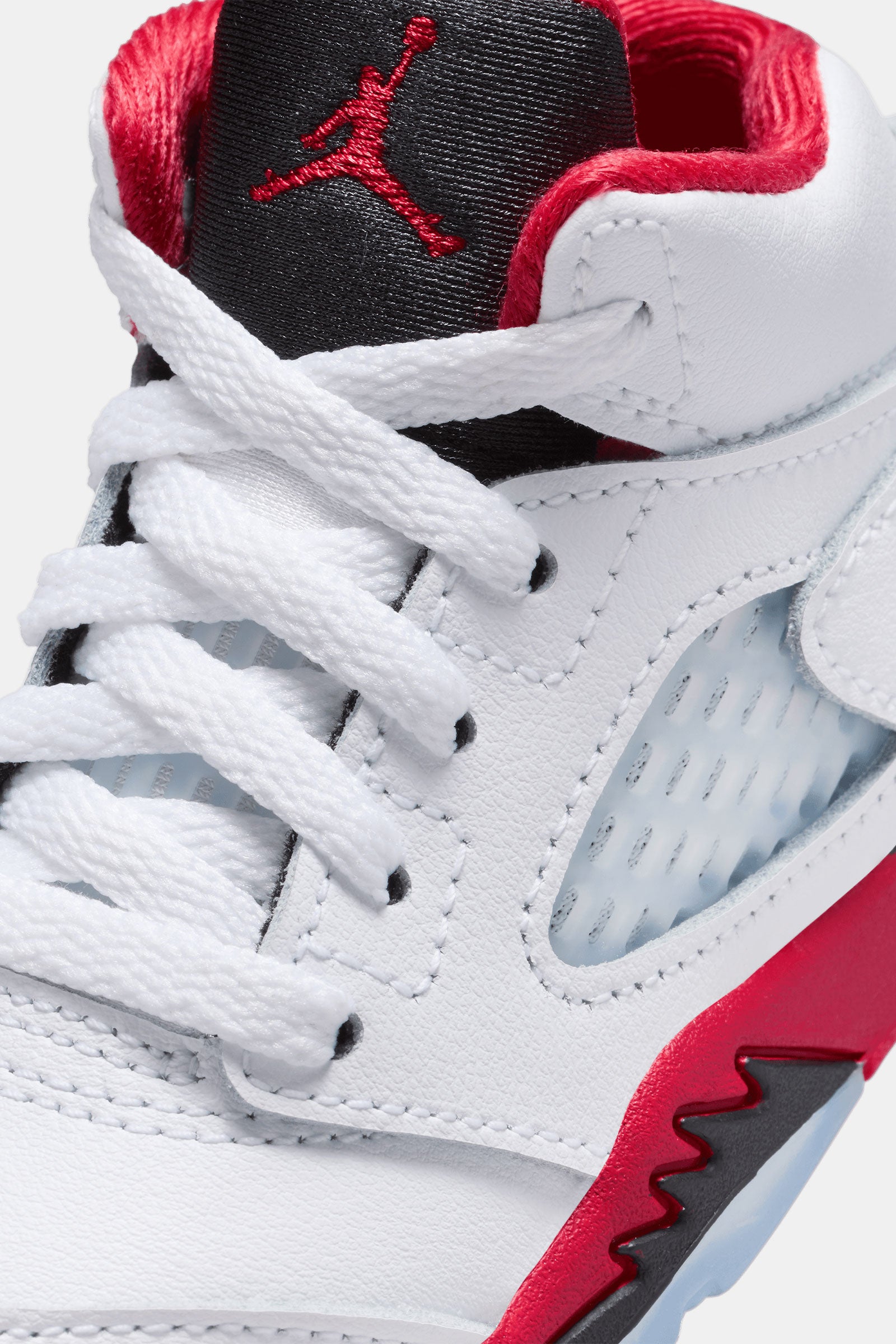 Jordan 5 Retro "Fire Red Black Tongue" (TD)