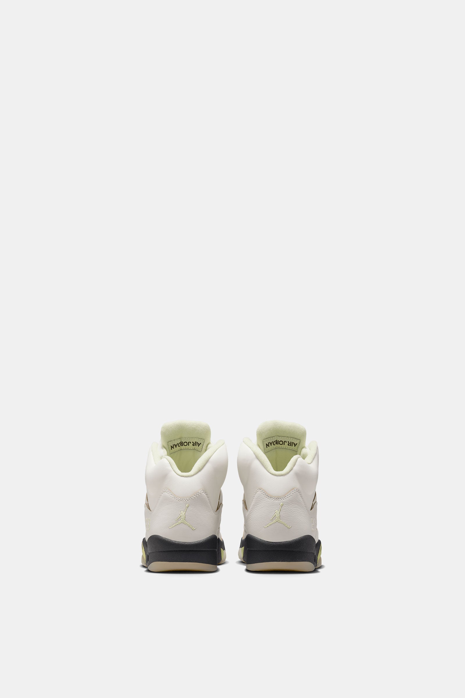 Womens Air Jordan 5 Retro "Luminous Green & Sail"