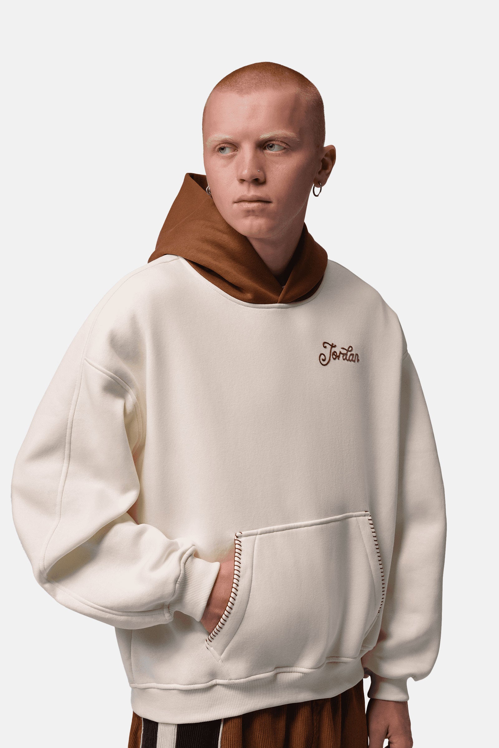 Jordan Brooklyn Fleece Oversized Pullover Hoodie