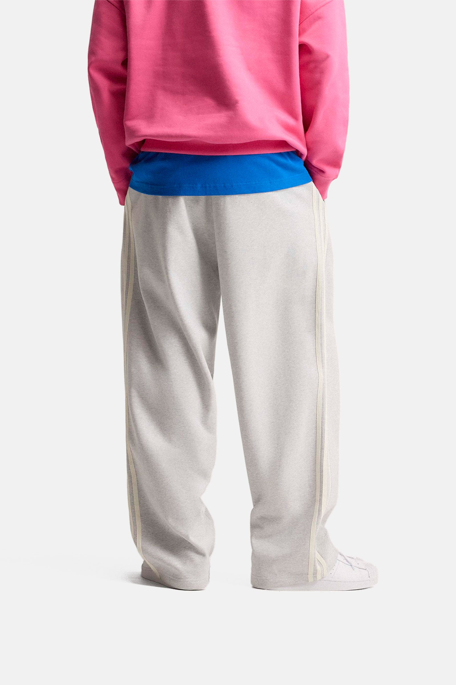 adiSignature 3 Stripes Open Hem Sweatpants