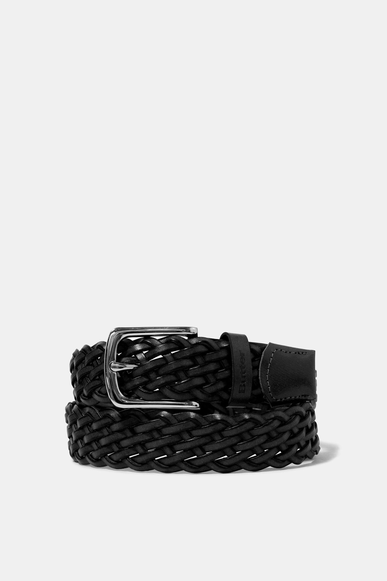 Leather Braided Belt