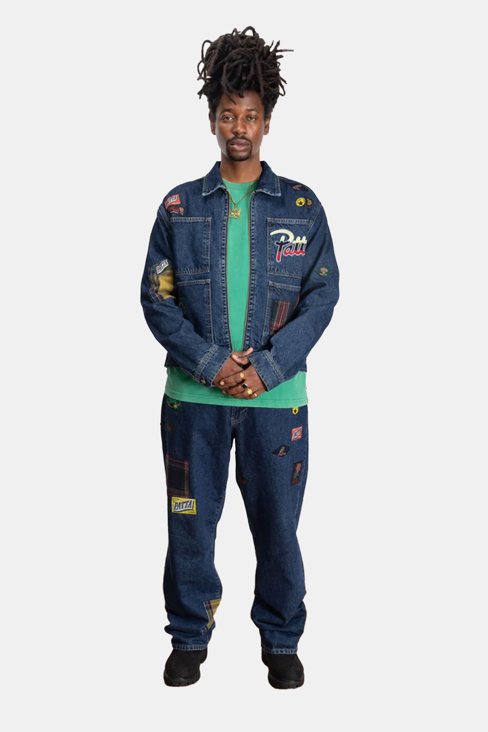 Patta Whole Lotta Labels Denim Pants