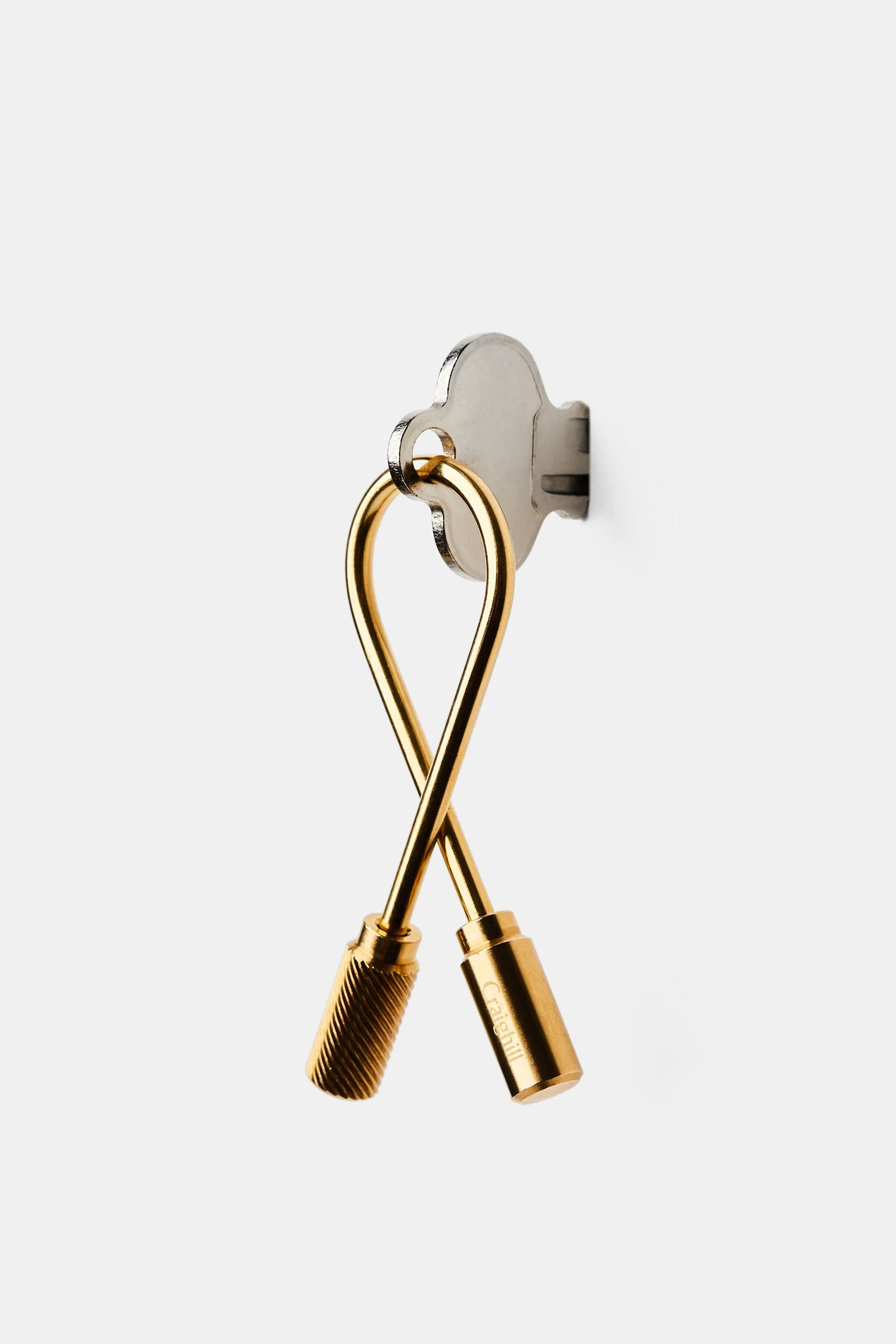 Closed Helix Keyring