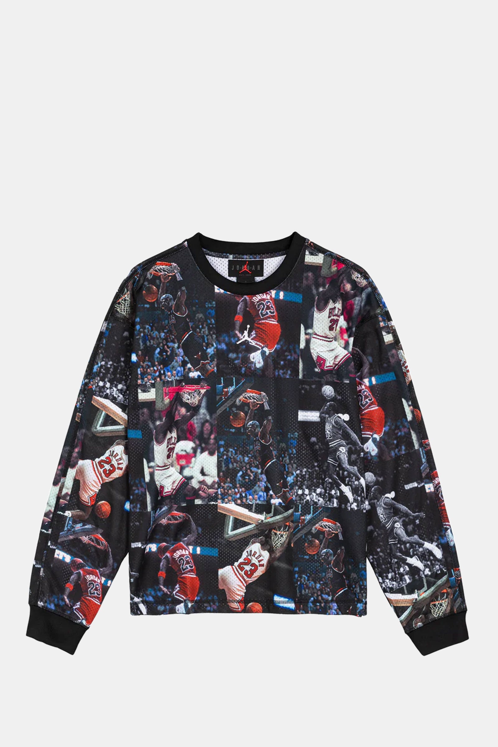 Jordan Flight Printed Long-Sleeve Jersey
