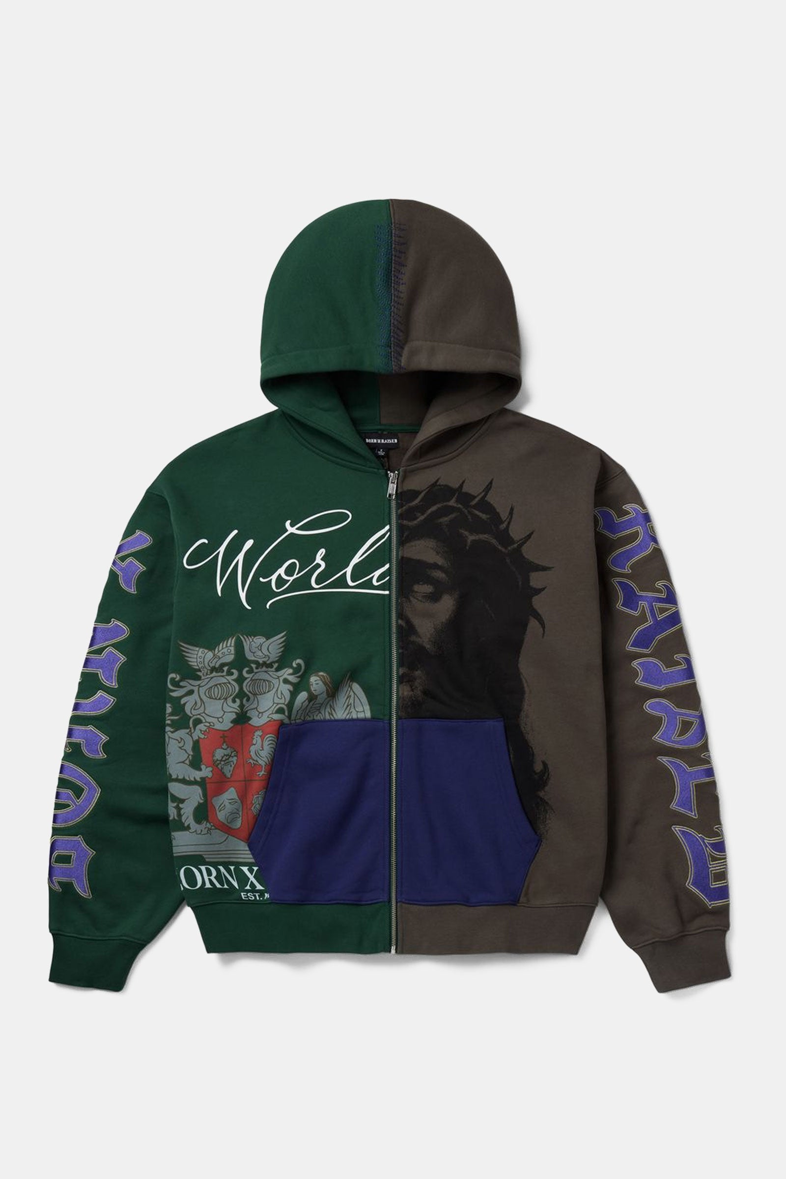 Mashup Zip-Up Hoodie