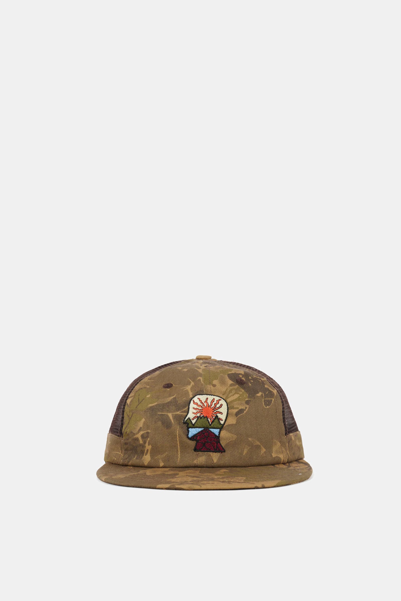 Mesh Panel Logohead Hat