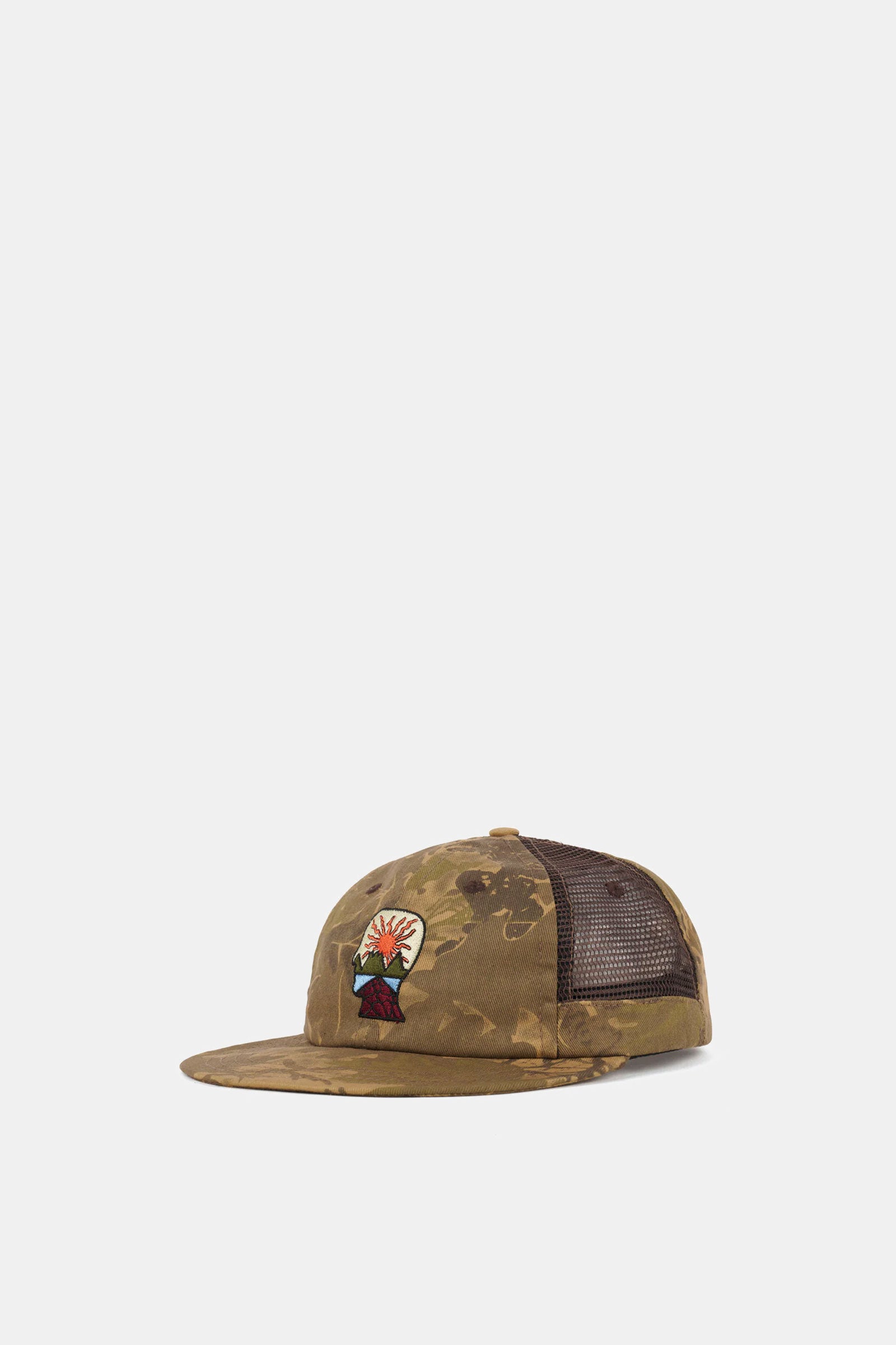 Mesh Panel Logohead Hat
