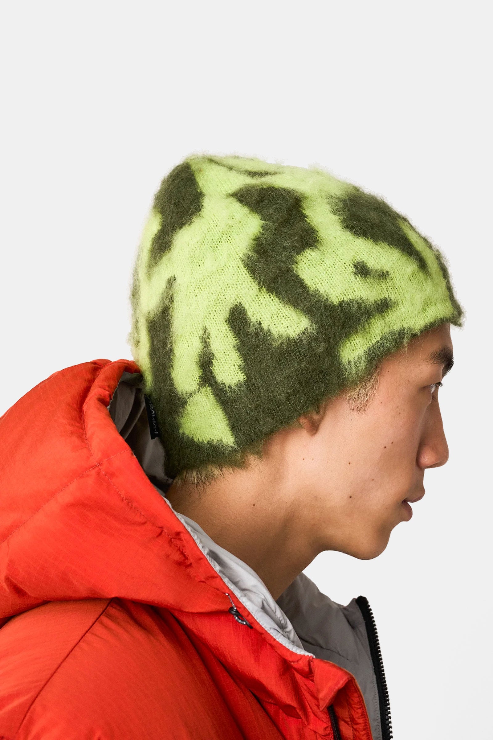 Mohair Runningman Beanie