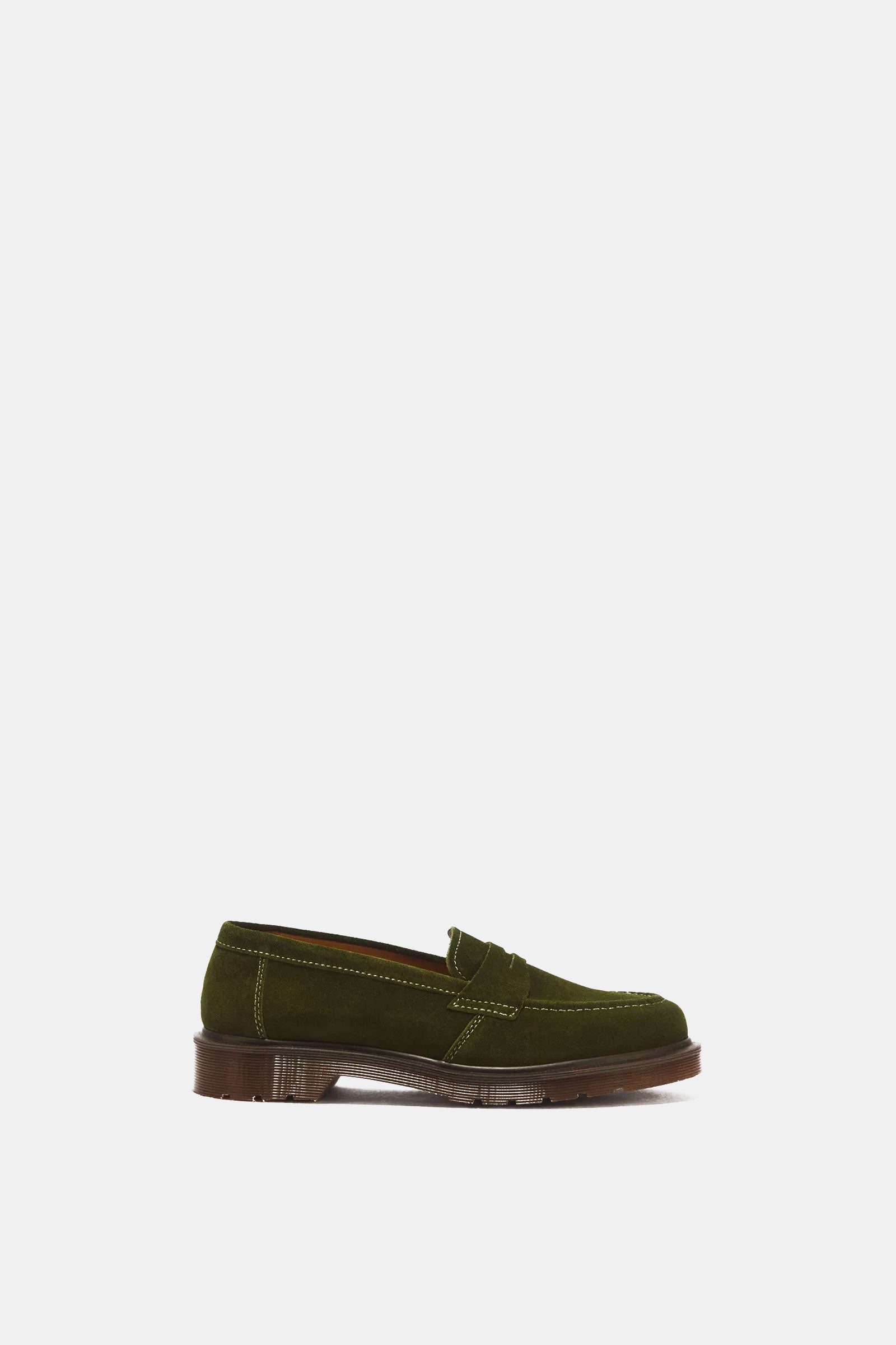 Delapre Penny Loafer Repello Calf Suede
