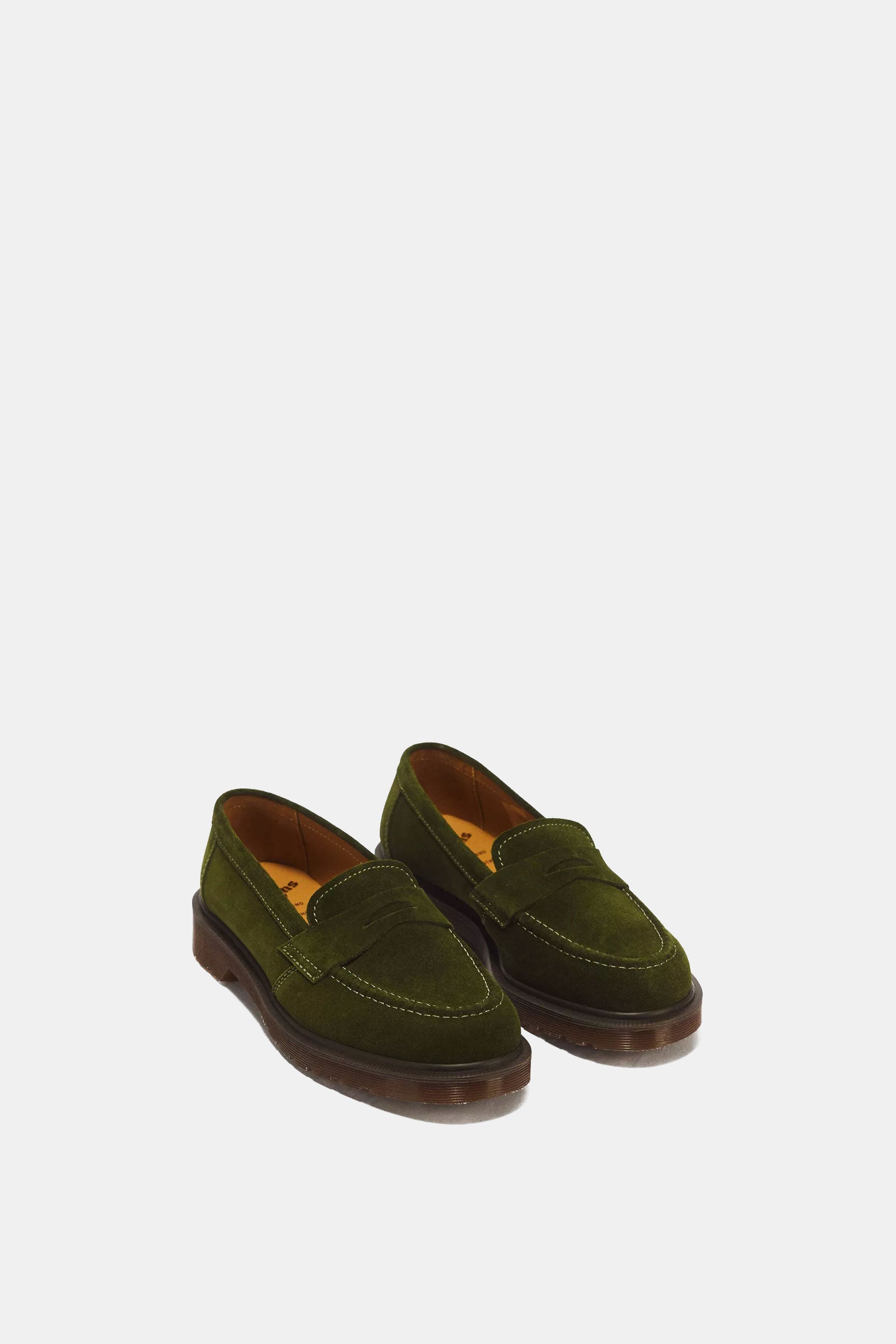 Delapre Penny Loafer Repello Calf Suede