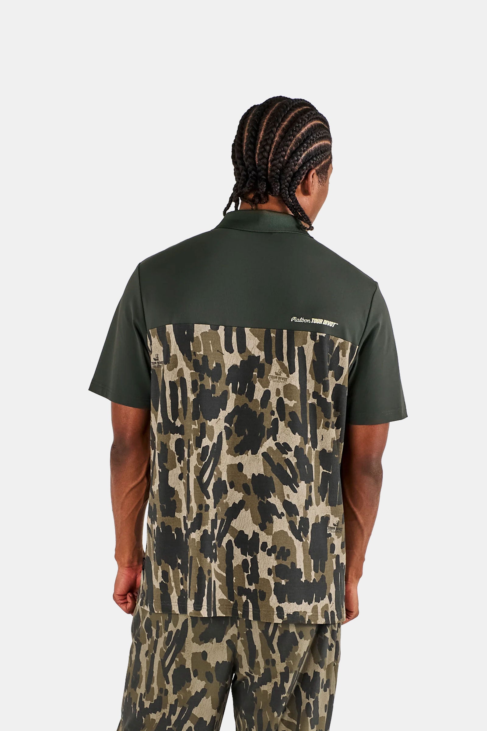 Tour Divot Camo Polo