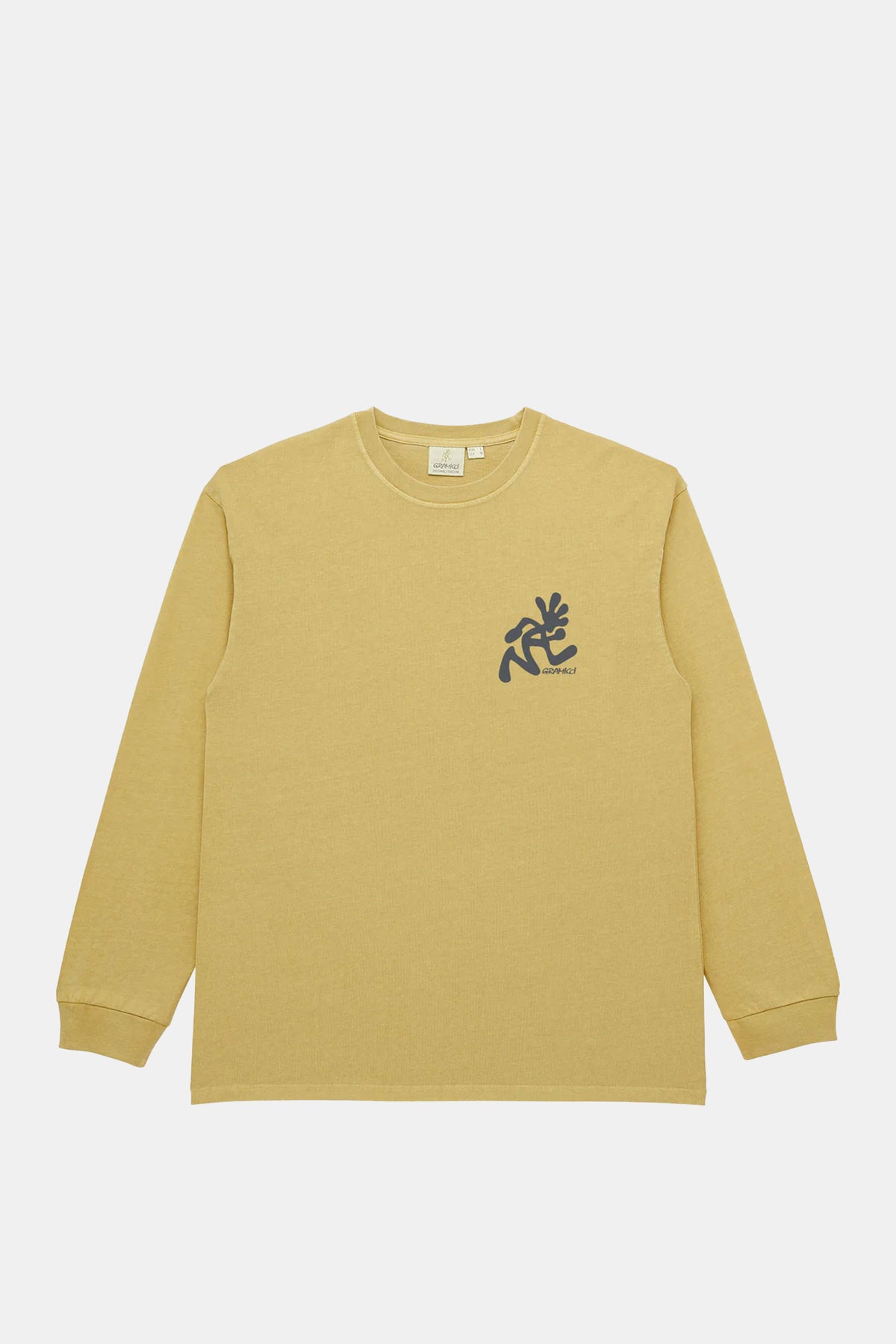 Running Man Pigment Dyed L/S Tee | HOMEBRED