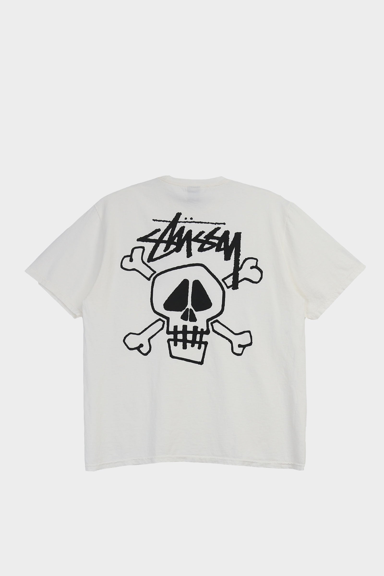 SKULL & BONES PIG. DYED TEE