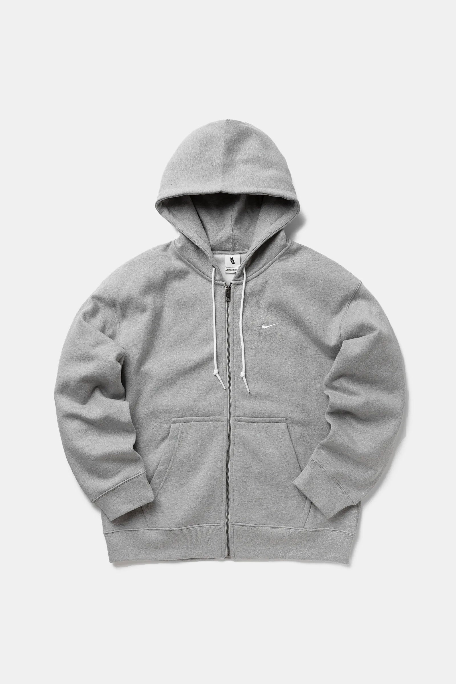 NIKE SOLO SWOOSH FULL ZIP HOODIE HOMEBRED