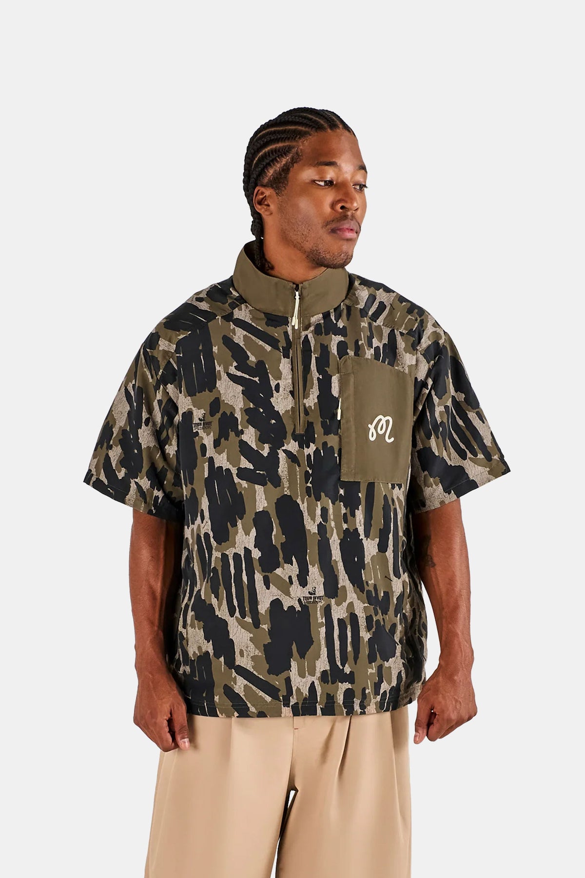 Tour Divot Camo Windshirt | HOMEBRED